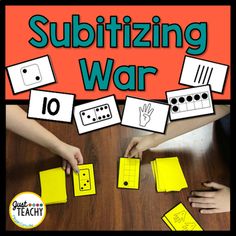 Subitizing War Eureka Math, Math Time, Mental Math, Primary Classroom, Guided Math