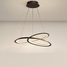 Metavaya Pendant Lamp ∅ 23.6″ x H 11.8″ / Dia 60cm x H 30cm / Black / Warm Light Curves LED Pendant Lamp 6938617801984 M2023101902-1 Circular Led Chandelier, Moebius Strip, Stripped Tops, Silica Gel, Warm Light, Pendant Lamp, Led, Pendant, 10 Things