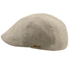 A super lightweight and airy linen, 6 panels flat cap. 100% natural linen fabric gives an excellent comfort and breathability. Cap has no lining. Sweatband is made of cotton. Its shape memory visor has a duck shape and is sewn down to the crown. Linen fabric is a great choice for a warm summer. Cap gives a good protection from sun, doesn't heat up and still it remains elegant and comfy. Please note we also offer other linen and cotton summer caps. CZX-LDK-LvC Casual Beige Linen Hat, Classic Linen Cap, Adjustable Linen Hats, Casual Natural Linen Hat, Summer Cap, Natural Linen Fabric, Summer Flats, Ivy League, Flat Cap