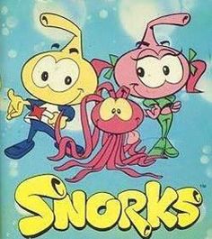 an old cartoon book with the title snarks