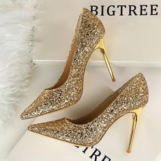 Pointed High Heels, Glitter Stilettos, Heels Prom, Bling Fashion, Rhinestone Shoes, Super High Heels, Prom Shoes, Fashion High Heels, Party Shoes