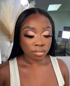 Logan Nicole, Black Wedding Makeup, Beach Wedding Makeup, Birthday Makeup Looks, Face Beat Makeup, Makeup For Black Skin, Magical Makeup, Brown Skin Makeup, Soft Glam Makeup