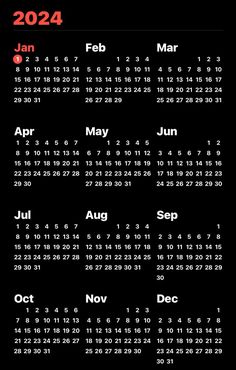 a black and red calendar for the year 2012 - 2013 on a dark background with space for text