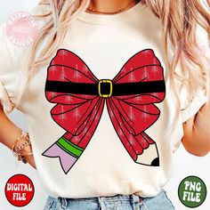 Png Coquette, Teacher Design, Bow Png, Teacher Png, Christmas Bow, Christmas Sublimation, Teacher Christmas, Design Christmas, Christmas Bows