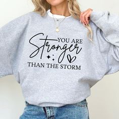 Stronger Than The Storm Shirt, Positive Affirmation Hoodie, Hurricane 2024 Shirt, Hurricane Survivor, Milton Shirt, Helene Shirt, Inspired 💖 Care Instructions: Turn the t-shirt inside out before washing. Machine wash on a gentle cycle with warm water. Avoid using bleach. Do not dry clean. Do not iron directly on any foil designs. 💖 Shipping Information: Processing Time: 3-5 business days for order preparation. Shipping Time: 5-7 business days (varies by location). 💖 Cancellation & Return Poli Stronger Than The Storm, Information Processing, Positive Affirmation, Positive Affirmations, Warm Water, Halloween Shopping, Washing Machine, Inside Out, Care Instructions