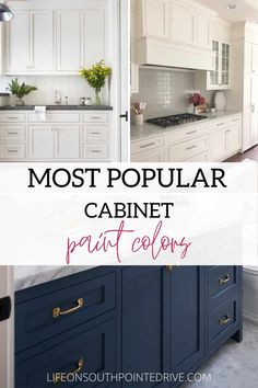 the most popular cabinet paint colors