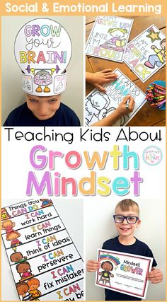 the teaching kids about growth minds is fun and easy