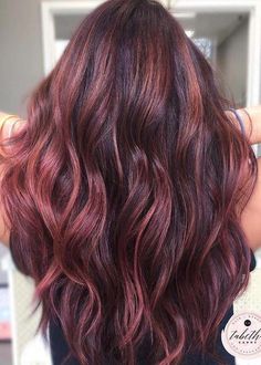 Burgundy Balayage Hair, Best Fall Hair Colors, Pelo Color Vino, Burgundy Balayage, Red Balayage Hair, Hair Colors Ideas, Light Burgundy, Black Hair Balayage, Red Highlights