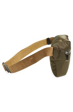 the waist bag has two straps attached to it