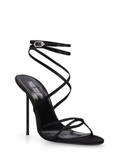 Mm Paris, Satin Sandals, Latest Sandal, Texas Women, Paris Texas, Buckle Shoes, Stiletto Sandals, Only Shoes, Buckle Sandals