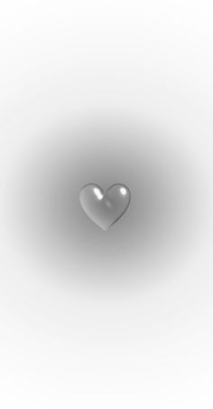 a heart shaped object in the middle of a white background