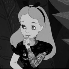 Alice In Wonderland Images, Lover Of Books, Animes Emo, Disney Princess Tattoo