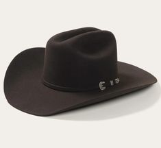 Our bestselling Skyline is the ultimate working hat, packing exceptional quality and versatility into one timeless package. Made in the U.S.A., it’s crafted from 6X fur felt and features the iconic cattleman crease. A fixture of Western style, it’s available in handsome and richly dyed shades designed to suit any occasion. The subtle self-matching hatband is set off by an understated three-piece, hand-painted-over silver-tone buckle, which adds just the right touch of practical elegance. The bro The Other Guys, City Style, Hat Band, Cowboy Hat, Three Piece, Western Style, Western Fashion, Real Leather, Cowboy Hats