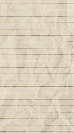 a piece of lined paper with lines on it