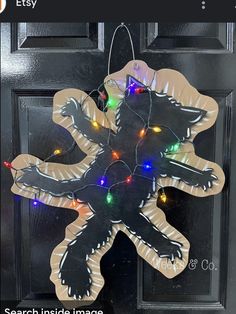 Modern Industrial Boho, Christmas Vacation Party, Glam Minimalist, Griswold Christmas, Hallowen Ideas, Battery Operated Led Lights, Halloween Door Hangers, Lampoons Christmas, Images Kawaii