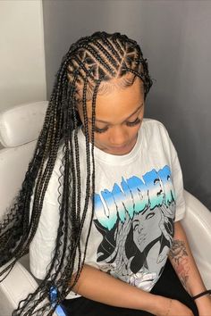 Fulani Braids Hairstyles Designs, Flip Over Fulani Braids, Hairstyles Designs, Fulani Braids Hairstyles, Hair Braid Designs, Venus Of Willendorf, Braided Hairstyles For Black Women Cornrows, Big Box Braids Hairstyles, Feed In Braids Hairstyles