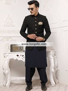 Buy Prince Coat Online UK USA Canada Australia Norway Sweden Saudi Arabia Designer Tailored Long Sleeve Kurta, Designer Long Sleeve Tailored Kurta, Designer Long Sleeve Kurta For Work, Elegant Designer Winter Outerwear, Luxury Long Sleeve Nehru Jacket For Winter, Designer Nehru Jacket With Stand Collar For Winter, Designer Long Sleeve Sherwani For Fall, Luxury Winter Nehru Jacket, Festive Winter Blazer With Stand Collar