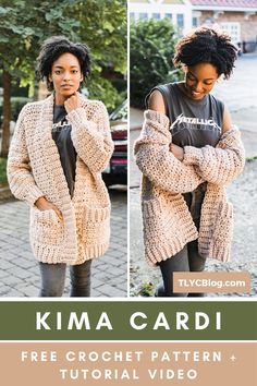 the kima cardi crochet pattern is easy to make