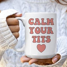 Calm Down Ceramic Mug 15 oz #stylish #peachysunday #keepingitreal #fashionista #style #dailymotherhood #ltkstyletip #workfromhomemom #dailyparenting #outfitideas4you