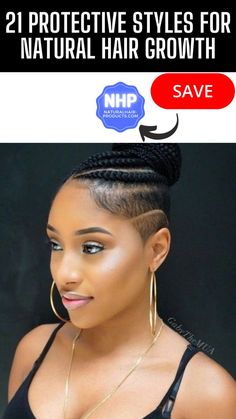 Black women with braided protective hairstyle in updo mohawk. Mohawk Braid Styles, Styles For Natural Hair, Lisa Hair