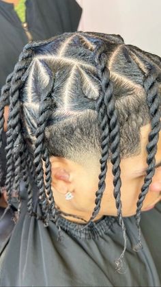 Twist Hair Men, Two Strand Twist Hairstyles, Cornrow Braids Men, Mens Twists Hairstyles, Braids With Fade, Hair Twists Black, Braid Styles For Men, Natural Hair Men, Boy Braids Hairstyles