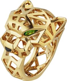 Cartier Panther Ring, Cartier Panther, Bvlgari Necklace, Panther Ring, Graff Diamonds, Golden South Sea Pearls, Cartier Panthere, Tsavorite Garnet, Cartier Jewelry