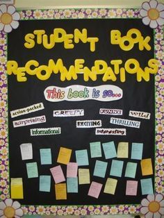 a bulletin board with sticky notes on it