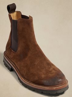 Suede Chelsea Boots, Chelsea Boots Men, Chelsea Boot, Shoe Style, Suede Boots, Boots Men, Chelsea Boots, Banana Republic, Chelsea