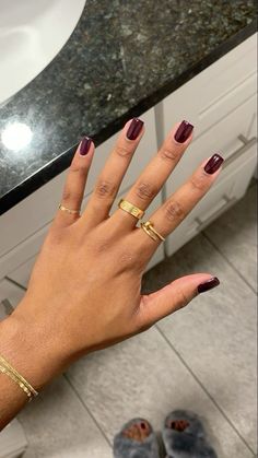 #manicure #nails Fall Nude Nails, Trendy Short Nails, Shellac Nails Fall, Autumn Manicure, Kutek Disney, Squoval Nails, October Nails, Nagel Tips, Smink Inspiration