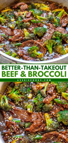 This homemade beef with broccoli is a simple dinner under 30 minutes! It's a Chinese restaurant copycat. Full of umami flavor, this beef and broccoli is so much better than takeout! Save this stir fry recipe for a quick and easy meal! Beef With Broccoli Recipe, Beef With Broccoli, Easy Beef And Broccoli, Mongolian Beef Recipes, Homemade Chinese Food, Beef Broccoli, Better Than Takeout, Mapo Tofu, Beef And Broccoli