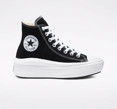 Converse Chuck Taylor All Star Move 568497C Unisex Black/White Shoes 5.5 HS416 Description Converse Chuck Taylor All Star Move 568497C Unisex Black/White Shoes 5.5 HS416. Product Detail •                   Brand: Converse  •                   Model: Converse Chuck Taylor All Star Move 568497C  •                   Department: Unisex  •                   Color: Black/White •                   Size: 5.5 Please message me if you have any questions. I stand by all of my items before and after purchas Converse All Star Move, Converse Move, Zapatillas All Star, Chuck Taylor All Star Move, Platform Chucks, Converse Platform, Womens High Top Shoes, Plateau Sneaker, Glass Slippers