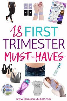 18 first trimester must-haves. Products that will make your first trimester pass more comfortably! They will also be essentials for your entire pregnancy #pregnancytips #pregnancy First Trimester Must Haves Products, Baby Gender Prediction, Positive Pregnancy Test, 1st Trimester, Pregnancy Must Haves, Early Pregnancy, Baby Name List