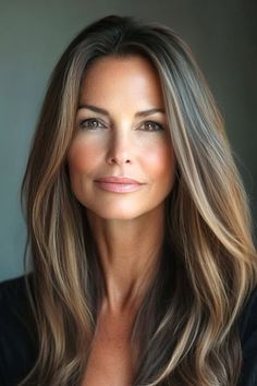 Save this pin for the best winter hair color ideas. If you want a subtle winter upgrade, dark brown with highlights is the way to go. It’s sophisticated but with a hint of surprise, as the soft highlights peek through the rich, dark brown base, adding a bit of brightness without overdoing it. Best Winter Hair Color, Hair Color Winter, Lisa Vidal, Dark Brown With Highlights, Cool Tone Hair Colors, Brown With Highlights, Soft Highlights, Hair Color For Brown Skin, Winter Hair Color Ideas