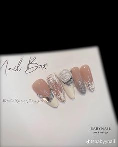 Nail Charm, Art 2024, Nail Nail, Bling Bling, Beautiful Nails