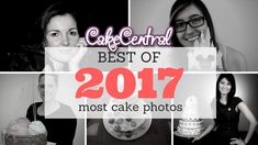 the best of 2011 most cake photos in black and white, with text overlay