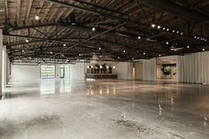 SPACE — Saint Elle Event Space Bar Design, Garage Event Space, Warehouse Event Space, Event Hall Interior Design, Warehouse Decor, Barn Pool House, Industrial Event Space, Wedding Barns