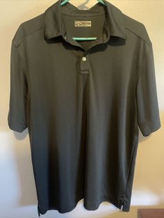 Check out Callaway Polo Shirt Mens Large Color Black Golf Shirt Short Sleeve Casual, the latest item I added on eBay! #eBay #eBaySeller Collared Tops For Golf, Classic Solid Color Golf Tops, Classic Crew Neck Top For Golf, Casual Black Shirt For Golf, Casual Black Polo Shirt For Golf, Classic Short Sleeve Golf Shirt, Classic Black Short Sleeve Shirt, Classic Fitted Black Short Sleeve Shirt, Classic Crew Neck Golf Top