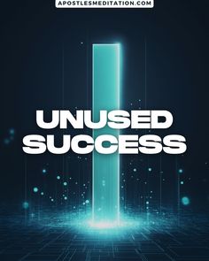 the poster for an upcoming event called unused success