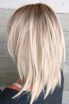 Platinový Blond, Κούρεμα Bob, Short Hairstyle, Medium Length Hair Cuts