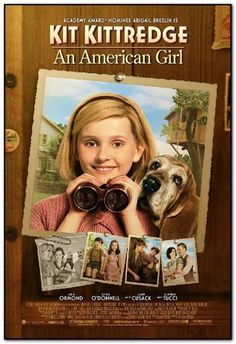 KIT KITTREDGE: An American Girl - 2008 - Original 27x40 Movie Poster - Final Style with Credits - Abigail Breslin by ReelDealsMoviePoster on Etsy Kit Kittredge, Max Thieriot, Julia Ormond, Girl Kit, Stanley Tucci, Abigail Breslin, Movie Club, Homeschool History, Girl Movies