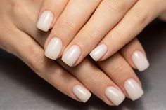 30 Square Short Acrylic Nails Designs To Inspire Your Next Look White Chrome Nails, Neutral Nail Designs, Infinity Nails, Square Nail Designs, Heart Nail, Short Square Nails, White Acrylic Nails