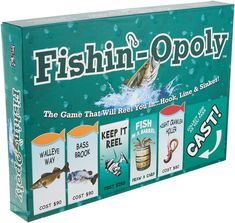 fishin'o - opoly the game that will feed you in hook and shark