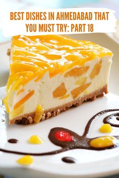 Best Dishes In Ahmedabad That You Must Try: Part 18 Cream Cheese Cake Recipes, Vegetable Pizza Recipes, Deserturi Raw Vegan, Cheese Cake Recipe, Mango Desserts, Mango Dessert Recipes, Biscuits Graham, Mango Dessert, Mango Cheesecake