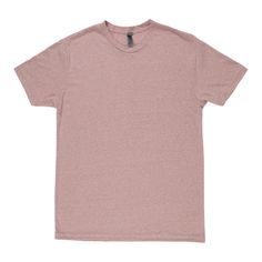 Enjoy the comforts of a soft, comfortable t-shirt you can wear almost anywhere. Desert Pink Adult Tri-Blend Crew T-Shirt features a solid pink color and a pre-shrunk blend of polyester, cotton, and rayon fibers. Adorn it with patches, screen-printed designs, buttons, or just wear it plainly to express your simple style. Details: 	 Size: Large 	 Content: 50% Polyester, 25% Cotton & 25% Rayon 	 Care: Machine Wash, Cold; Non-Chlorine Bleach When Needed; Tumble Dry, Low; Do Not Iron. Desert Pink, T Shirt Picture, Blank T Shirts, Comfort Colors Tee, Green Print, Hobby Lobby, Shirt Outfit, Unisex Fashion, Lobby