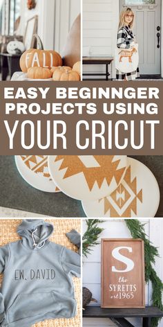 an easy beginner project using your cricut to decorate pumpkins and other items