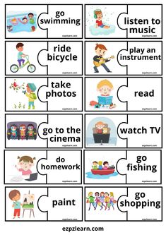 the words in this worksheet are for children to learn how to use them