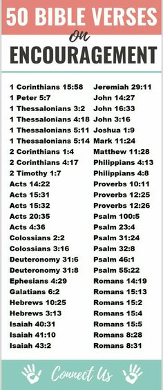 the 50 bible verses for thining, with an image of hands and numbers on it