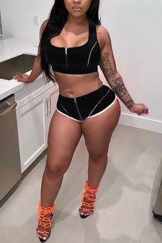 Sexy Vest Super Shorts Sports Set