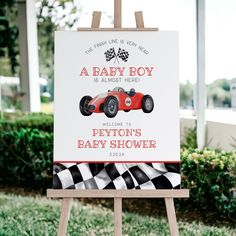 Race on over and celebrate the arrival a baby boy! The perfect way to rev up your celebration and welcome a little racer into the world! This fun and vibrant bundle is designed to make your baby shower a memorable event for mom to be. Start your engines and celebrate the newest addition to your family in style! -♡- WHAT AM I PURCHASING? This listing includes an instant download template that you edit yourself using your own browser. You will be emailed a link to access your template after purcha F1 Baby Shower Theme, Car Themed Baby Shower Ideas, Race Car Baby Shower Ideas, Car Baby Shower Theme, Cars Baby Shower Theme Disney, Car Baby Shower Ideas, Cars Theme Baby Shower Boys