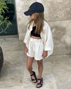 Summer Outfits Kids, Kids Style, Toddler Girl Outfits, Looks Style, Toddler Fashion, Mini Fashion